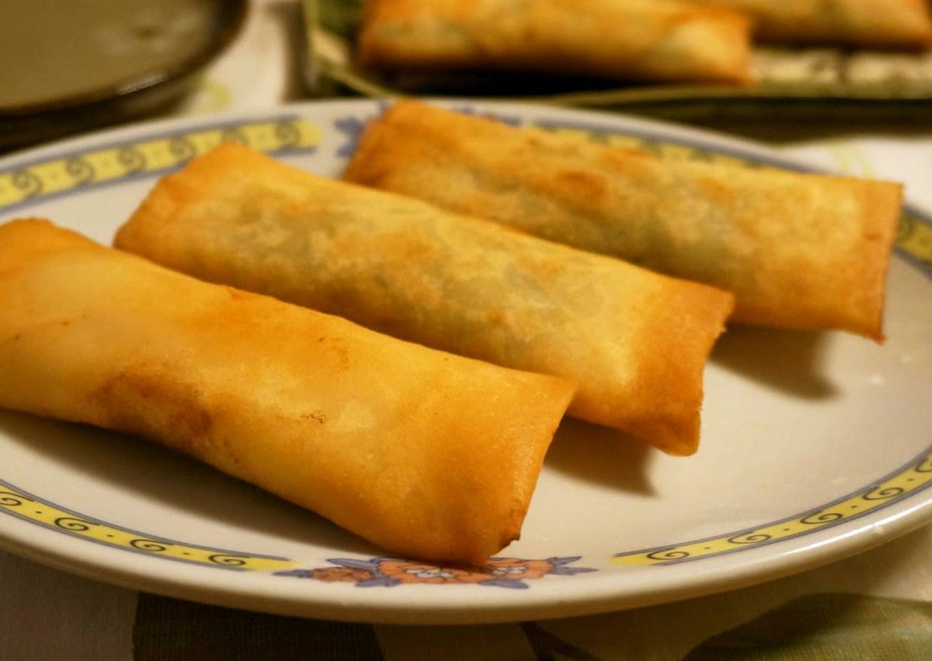 My Family's Crispy Shrimp Spring Rolls