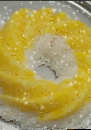 عکسی از دستور برنج قالبی🍚خوشگل 😋