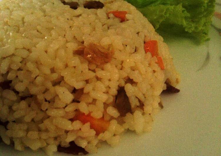 Cheese Rice with Carrot
