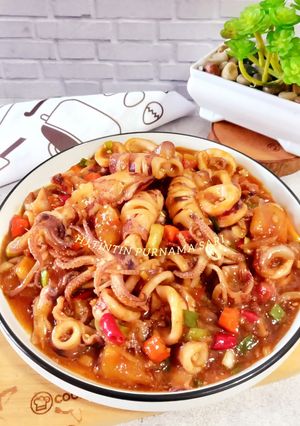 Foto resep Cumi Asam Manis Saus Tiram