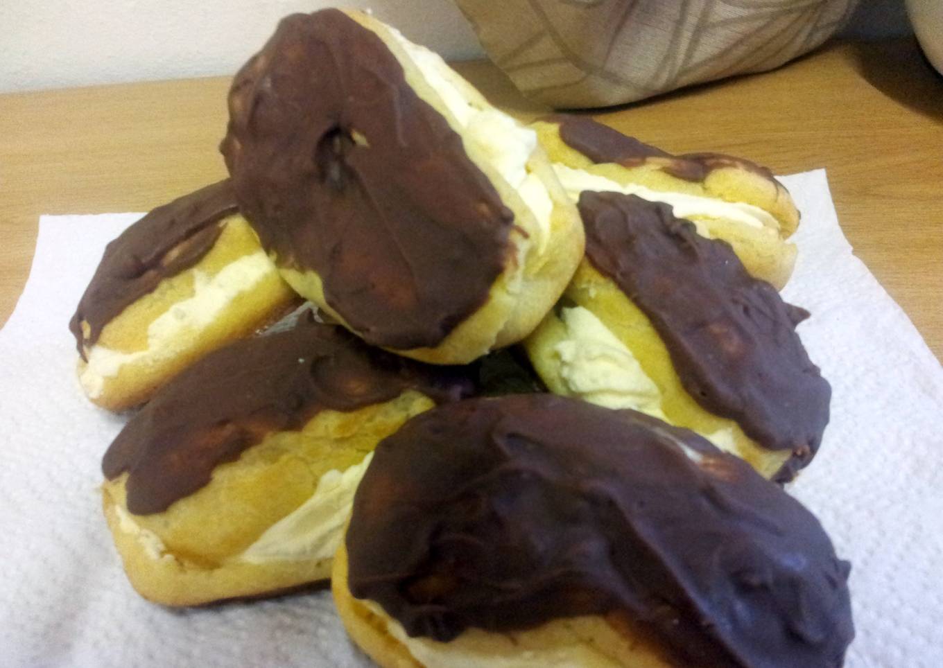 Kerry's chocolate eclairs