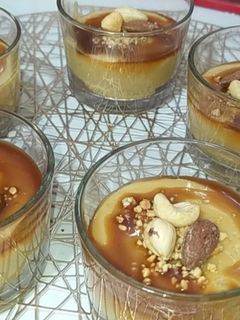 صورة لوصفة تحلية بالكراميل