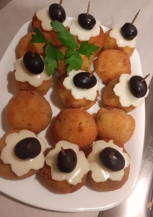 Foto di Polpette di patate fritte croccanti
