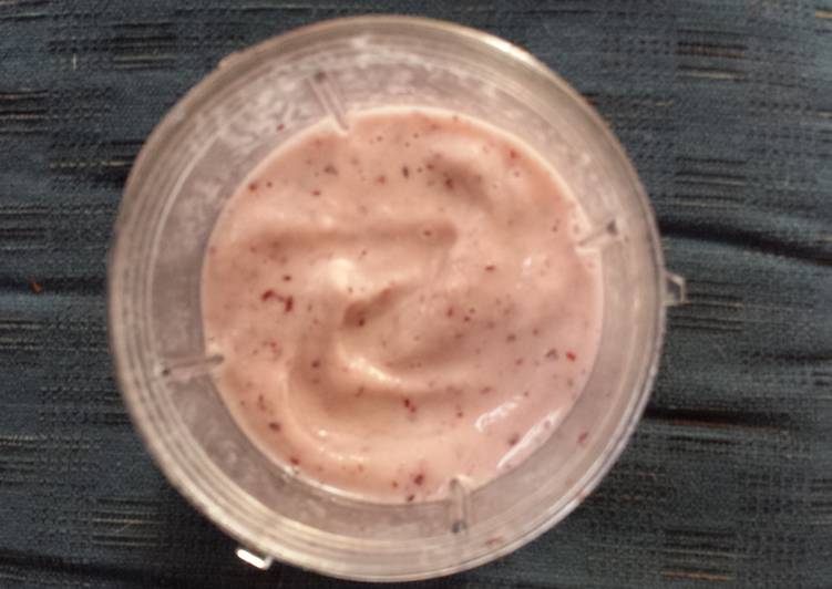 Recipe of Quick Grape banana smoothie