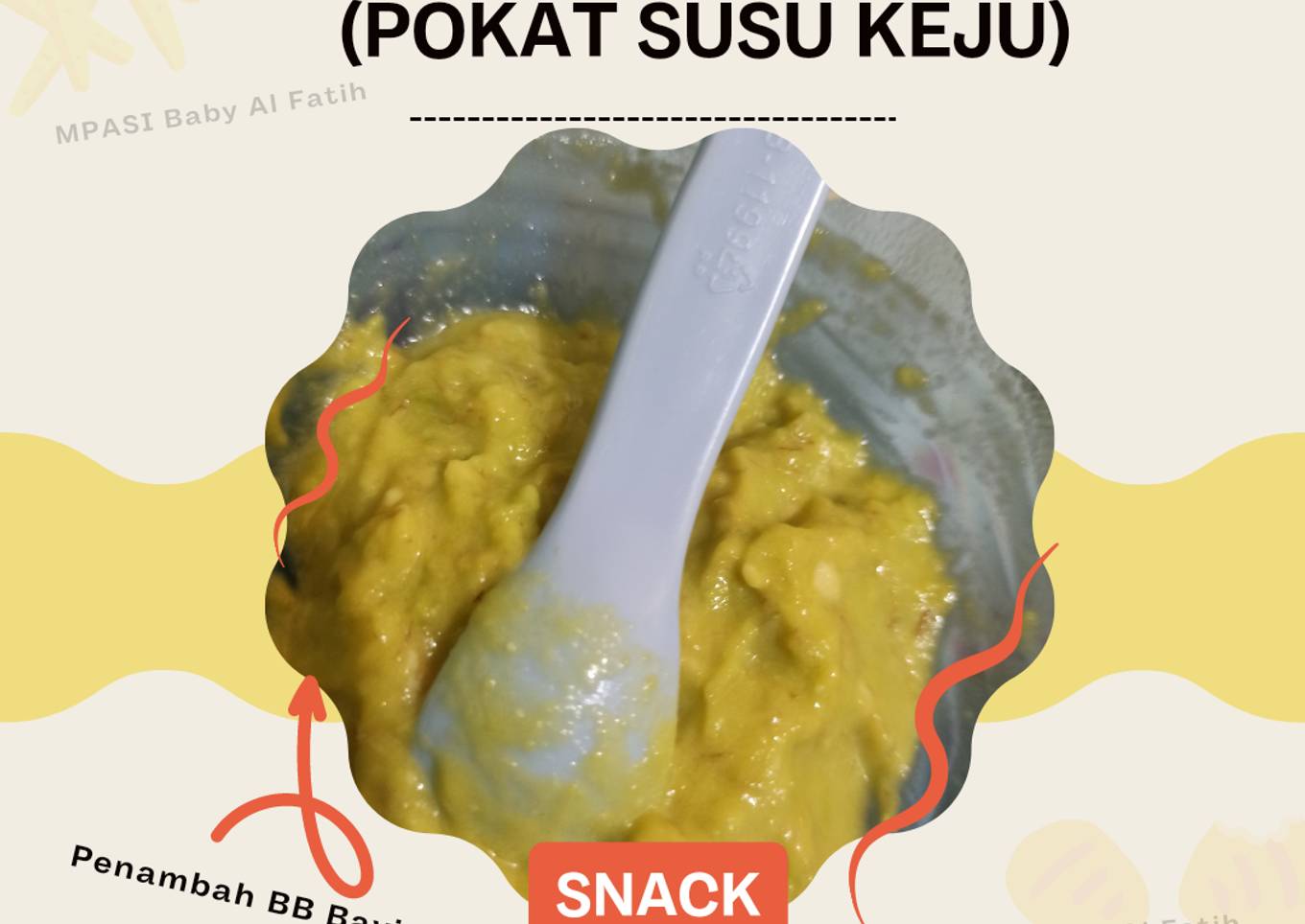 PoSJu (Pokat Susu Keju) untuk bayi mulai usia 6 Bulan