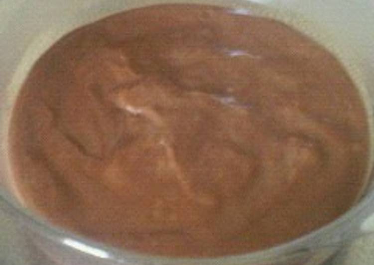 Recipe of Ultimate Chocolate Custard
