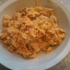 A picture of Simple egg breakfast.