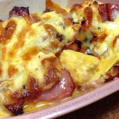 A picture of Koya Dofu Gratin (Low-carb).