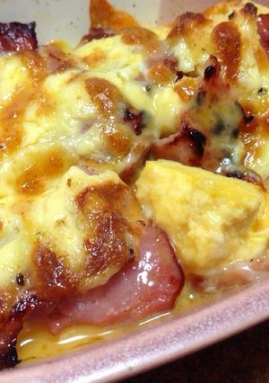 A picture of Koya Dofu Gratin (Low-carb).