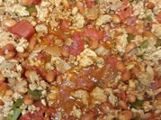 A picture of turkey chili
