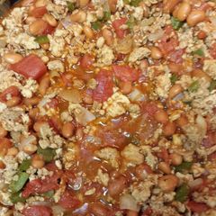 A picture of Turkey Chili from 21 day fix extreme eating plan.