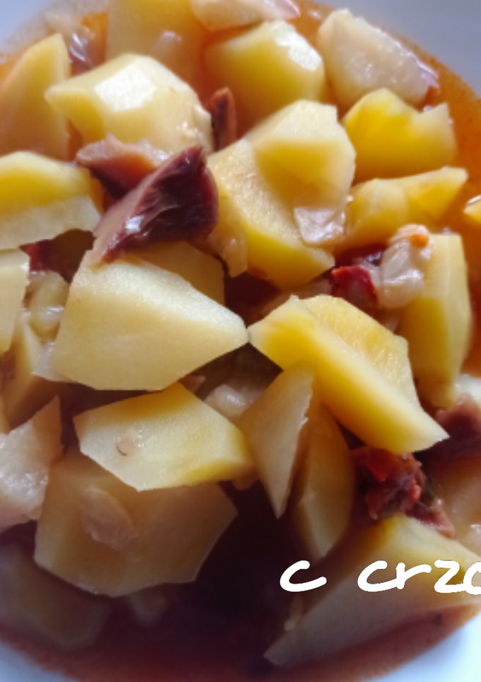 Una foto de Patatas con níscalos y colinabo