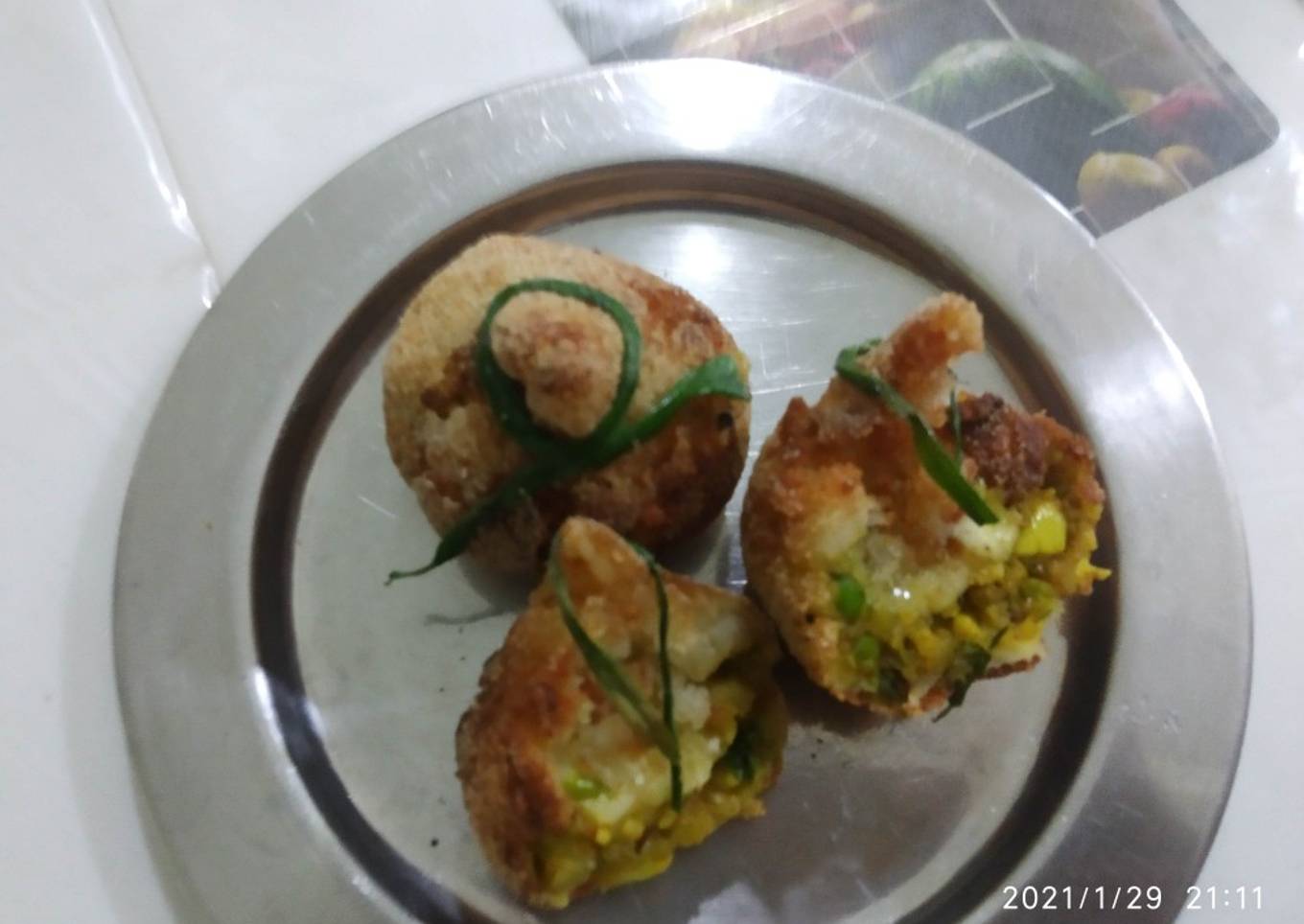 Bread Potli Samosa