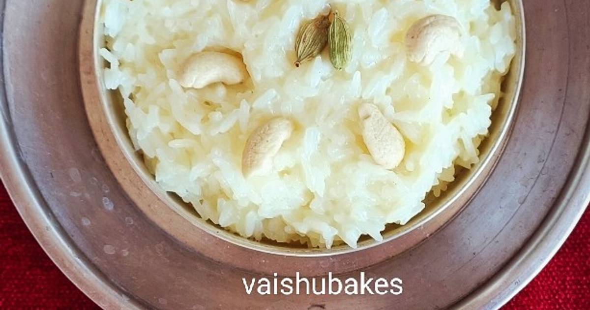 Milk Rice Recipe by Vaishali Suhas Cookpad