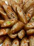 Cheat Day Crispy pork spring rolls