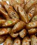 Cheat Day Crispy pork spring rolls