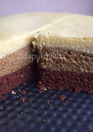 Foto resep Bolu Tiramisu Kukus