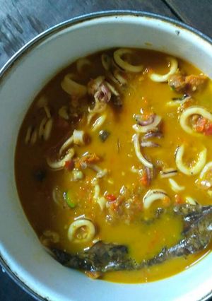 Foto resep Cumi kuah sambal