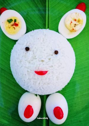 A picture of Rice Doll Emoji.
