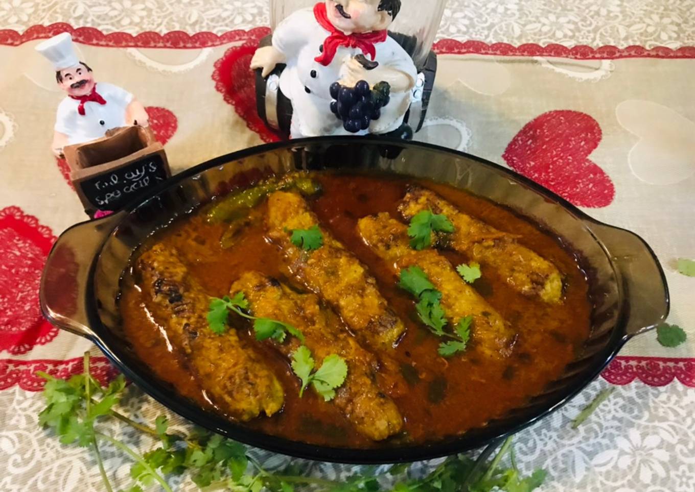 Chicken ðŸ” seekh kabab curry