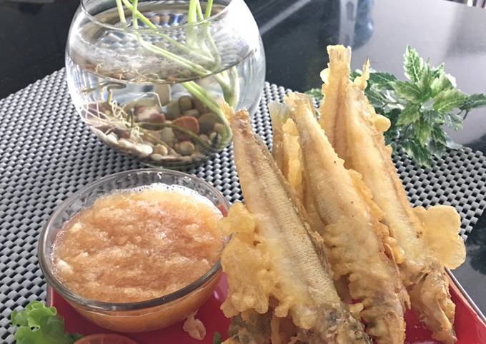 Resep Ikan Kaca Piring Tempura Oleh Rims Kitchen Cookpad