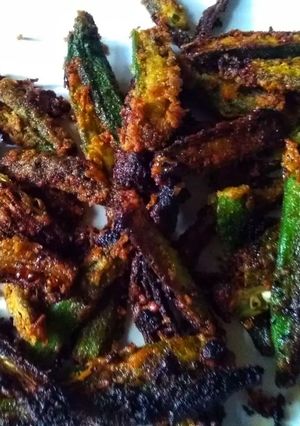 কুরকুরে ভিন্ডি(Kurkure bhindi recipe in Bengali) রেসিপির প্রধান ছবি