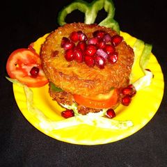 A picture of Maggi burger.