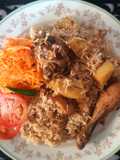 Pilau ya Kuku (Chicken Pilau)