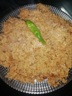 صورة لوصفة رز السمك او رز بالبصل