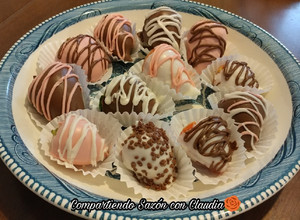 Una foto de Fresas cubiertas de chocolate🌹