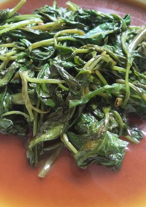 Foto resep Kangkung Plecing Sat Set Praktis