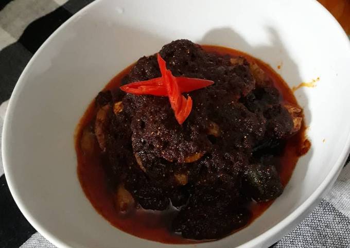 Rendang jengkol