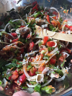 Una foto de Encebollinado de jurel nórdiko