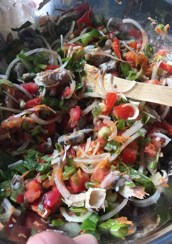 Una foto de Encebollinado de jurel nórdiko