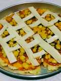 Pizza nasi jagung keju