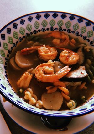 รูปของ สปาเกตตีต้มยำกุ้ง