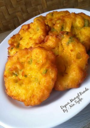 Foto resep Dadar Jagung Kampung / Bakwan Jagung