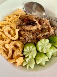รูปของ ข้าวผัดน้ำพริก ปลาทู