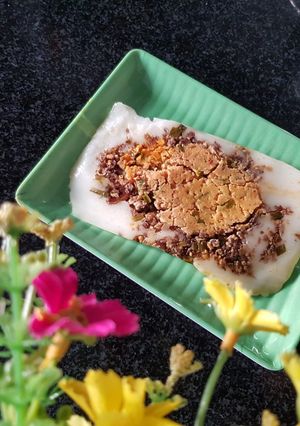 Hình của món Buổi sáng Bánh nậm.