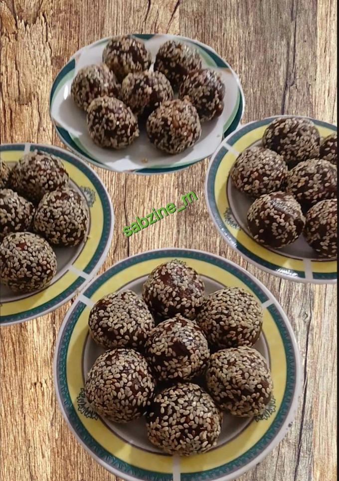 عکسی از دستور توپک نخودچی