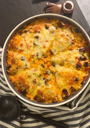 صورة لوصفة بيتزا 🍕 الجلاش
