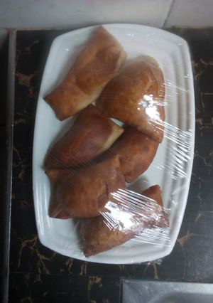 A picture of Soft salted homemade Cinnamon Mandazi👍.
