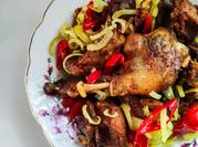 Gambar itik goreng