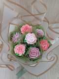 Rose Bouquet Cupcakes PudWhip Cream