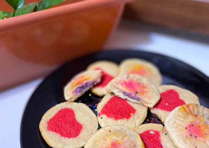 Recipe of Perfect Heart Cookies and chocolate filled cookies