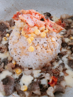 【自家製簡單黑椒燒肉飯(Pepper Lunch)】： 的食譜成品照片