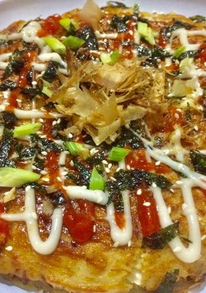 Foto resep Gyuniku Okonomiyaki