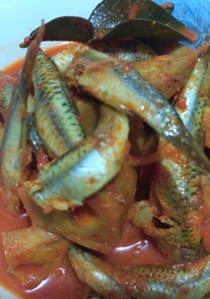 Foto resep Pangek cubadak jo ikan bilih maninjau
