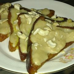 A picture of Shahi tukda.