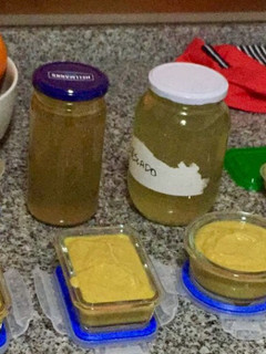 Una foto de Papilla de pollo y verduras thermomix y arreglo semanal